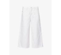 Agolde Womens Agolde x Maria Mcmanus Skater Denim Shorts White 26