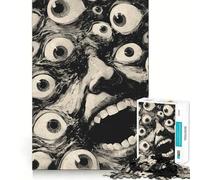 Agony Hard Jigsaw Puzzle for Adults 1000 Pieces Serene Game Creative Craft Real Challenge Perfect Decor (38x52cm)