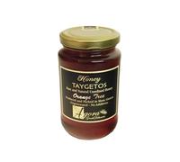 Agora Greek Delicacies - Taygetos Orange Tree Honey, 460g | Raw, Pure, Natural & Unrefined | Unpasteurised & Unprocessed with No Additives | Produced & Packed in Greece | Healthy & Delicious Gift Jar