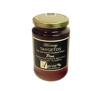 Agora Greek Delicacies - Taygetos Pine Honey, 460g | Raw, Pure, Natural & Unrefined | Unpasteurised & Unprocessed with No Additives | Produced & Packed in a Gift Jar in Greece | Healthy & Delicious