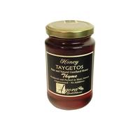 Agora Greek Delicacies - Taygetos Thyme Honey, 460g | Raw, Pure, Natural & Unrefined | Unpasteurised & Unprocessed with No Additives | Produced & Packed in a Gift Jar in Greece | Healthy & Delicious