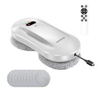 AGORVIO Window Cleaning Robot with Auto Water Spray & Smart Navigation, Automatic Window Cleaner Robot for Inside/Outside Glass with Triple Safety System, Edge Detection and Remote Control