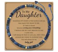 AGOT Daughter in Law Bracelets Gifts: Dear Daughter in Law Birthday Gifts from Mother in Law, Lapis Lazuli-To My Daughter, Stone, Lapis Lazuli