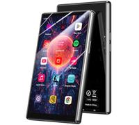 AGPTEK 128GB MP3 Player with Bluetooth and WiFi, 5 Inch HD Touch Screen | Android 13 Music Player with Spotify, Audible, Amazon Music, YouTube, MP4 Player for Children up to 1 TB, Black