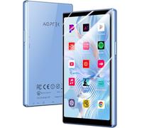 AGPTEK 128GB MP3 Player with Bluetooth and WiFi, 5 Inch HD Touch Screen | Android 13 Music Player with Spotify, Audible, Amazon Music, YouTube, MP4 Player for Children up to 1 TB, Blue