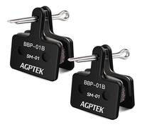AGPTEK Bike Brake Pads, High-Performance Brake Pads, Disc Brake Pads & Spring for Mountain Bike Disc Brakes,Bike Pads Compatible with TRP Tektro Shimano Deore Br