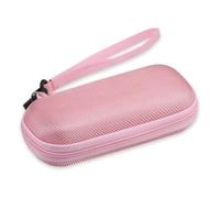 AGPTEK Carrying Case, EVA Zipper Carrying Hard Case Cover for Digital Voice Recorders, MP3 Players, USB Cable, Earphones-Bose QC20, Memory Cards, U Disk. Pink