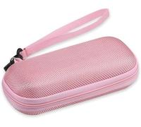 AGPTEK EVA Small Hard Case, Carrying Case for Digital Voice Recorder Pink | Fit for Dictaphone, 2.4inch MP3 Player, Sony ICD-BX140, ICD-PX370,ICD-UX560, Olympus WS-853 / WS-852