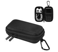 AGPTEK Hard Nylon Case for MP3 (9 cm) / Earphone/Key - Double Mesh & Zip (Size: 11.8 cm x 6.8 cm x 3.8 cm, Compatible with 1.8 Inch MP3 Screen)