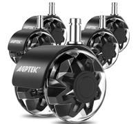 AGPTEK Office Chair Wheels Replacement, Universal Heavy Duty Office Chair Casters, Safe for All Floors including Tile
