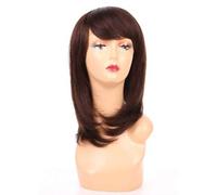 AGR Venus - 100% Peruvian Human Hair Long Straight Wig by Muse and Rose Color 2/4