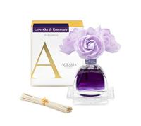AGRARIA AirEssence Flower and Reed Diffuser Set, Hand Crafted Sola Flower Botanical Home Fragrance Diffuser, Scented Oil Reed Diffuser, Flower and Reed Diffuser Gift Set for All Occasions