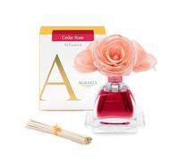AGRARIA AirEssence Flower and Reed Diffuser Set, Hand Crafted Sola Flower Botanical Home Fragrance Diffuser, Scented Oil Reed Diffuser, Flower and Reed Diffuser Gift Set for All Occasions, 28441