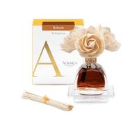 AGRARIA AirEssence Flower and Reed Diffuser Set, Handmade Sola Flower Botanical Home Fragrance Set, Scented Oil Reed Diffuser Gift for All Occasions