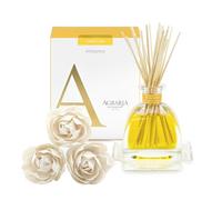 AGRARIA AirEssence Flower and Reed Diffuser Set, Hand Crafted Sola Flower Botanical Home Fragrance Diffuser, Scented Oil Reed Diffuser, Flower and Reed Diffuser Gift Set for All Occasions