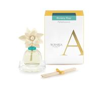 AGRARIA PetiteEssence Diffuser, 1.7 Ounces with Reeds and a Flower (Riviera Pear)