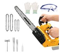 Agrdeed 12 Inch Cordless Chainsaw Brushless Compatible (No Battery)
