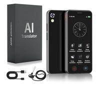 Agrdeed 5 inch Language Translator Device, Instant Translator No WiFi, AI Portable Translator, 139 Languages Two-Way Real-Time Translator, Portable Voice Text Photo Translation for Travel Business