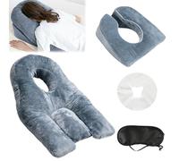 Agrdeed Breathe Easy Face Down Pillow for Post Procedure Positioning, Height Adjustable Face Down Pillows After Eye Surgery, Pillows Breathe Easy Home Massage for Sleeping and Retinal Surgery