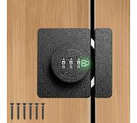 Agrdeed Cabinet Combination Lock, Luminous Mode Cupboard Hasp Locks, 3-Digit Password Drawer Lock, Security Privacy Door Locks for Cabinets, Small Door, Garden