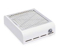 Agrdeed Nail Dust Collector, Rechargeable Dust Vacuum Vent with Reusable Filter Extractor Fan Nail Dust Extractor Nails Dust Collector with Brush for Nails Drilling Polishing Salon