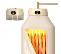 Agrdeed Portable Electric Clothes Dryer, 600W Fast Heated Clothes Airer Mini Laundry Dryers, Foldable Hanger Dryers Quiet Heated Drying Machine with Timer Function for Home, Apartment, Travel