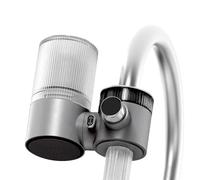 Agrdeed Water Filter Tap, Tap Pure Filter Water Purifier with 7 Layer Composite Cartridge, Kitchen Faucet Water Filter Tap PP Plastic Shell with 304 Stainless Steel & Ceramic Filter for Most Faucets