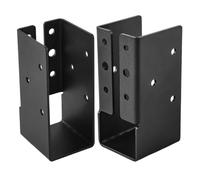 Agree 50x100mm - Square 5x10cm For Wood, Hidden Connectors For Hidden Structure Stabilizer, Sturdy Joist Brackets Lot Of 2 - Reinforcement Pergola Ramp