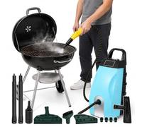 agreilduite Steam Cleaner for Kitchen Grease, Up to 110°C steam, for Grills Equipment Blue