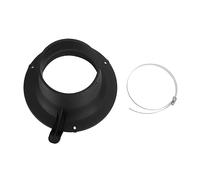 Agri Fab Lawn Vacuum Hose Adapter, PP Leaf Vacuum Replacement Part, 2 - Inch Diameter Compatible Hose Connector for Lawn Tractor Vacuums with Metal Buckle