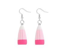 Agriajun Fall Earrings Candy Corn Dangle Earrings for Women, Cute Colorful Charm Earings Thanksgiving Halloween Costume Accessories Holiday Jewelry Gift, Acrylic, No Gemstone