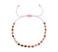 Agriajun Rainbow Gemstone Beaded Bracelets Stack for Women, Handmade Gold Beads Natural Stones Stackable Strand Bracelet Summer Beach Jewelry Gift., 5inches, Brass, no gemstone