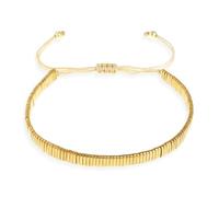 Agriajun Tila Beaded Stretch Strand Bracelets for Women, Cute Boho Stackable Handmade Colorful Mixed Flat Square Beads Elastic Beach Surfer Bracelet Trendy Jewelry Friend Gift, 2.2inch, Stainless