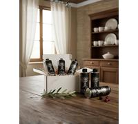 Agricola Guerreschi Gourmet Package Extra Virgin Olive Oil 100% Italian - Cold Extract - EVO250 - ALL ROOTS 624 (EVO250) - 4 x 250ml Cans
