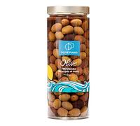 Agricola Piano - Peranzana Olives in Sea Water 1062 ml | Award-Winning Italian Olives - 100% Natural - Authentic Apulian Products - Ideal for Starters, Aperitifs, Salads, Pizza