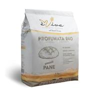 Agricola Piano - Profumata 240 | Strong Flour/Bread Wheat Flour Italian Type 1 kg 5 - with Live Wheat Germ, 100% Natural Italian Flour, Without Additives, Ideal for Bread, Focaccia and Sweets