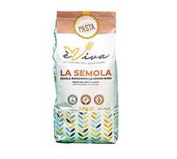 Agricola Piano - Proteica 14 | Re-milled Durum Wheat Semolina Live Wheat Germ kg 1, 100% Italian Semolina, Without Additives, High Protein, for High Hydration, Ideal for Pasta and Bread, èViva