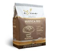 Agricola Piano - Rustica 210 | Semi-Whole Wheat Flour with wheat germ Italian Type 2 kg 5, Additive-Free Flour, Ideal for Bread, Focaccia, Sandwiches, Sweets - èViva