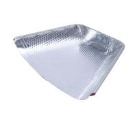 Agricultural Dustpan Heavy Duty Iron Construction Cleaning Tool for Farm Yard Garden 20.08x16.93 Inch