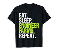 Agricultural Engineer Eat Sleep Routine T-Shirt