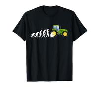 Agricultural machinery mechanic evolution farmer tractor gift T-Shirt