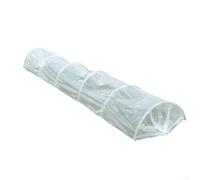 Agricultural Mesh Plant Growing Tunnel Cover 9.84Ft Long Polyethylene Greenhouse Cover for Vegetables Fruits Flowers Frost Protection(White Silk Channel)