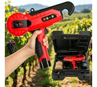 Agricultural Tying Machine,Handheld Electric Vine Tying Tool with 2ah Battery & 1-1.5h Fast Charging,1203g Ultra-Light,One-Handed use for Efficient Plant Support in Fields or Greenhouses