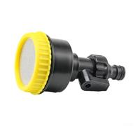 Agricultural Watering Sprinkler with 1000 Mesh Nozzle and Quick Connector, Adjustable Spray Garden Hose Attachment for Greenhouse Plant Irrigation, Wear Resistant Plastic(Yellow)