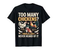 Agriculture and Chicken Farming Quote for Real Farmers T-Shirt