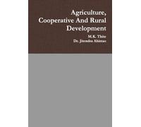 Agriculture, Cooperative And Rural Development