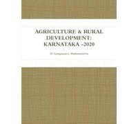 Agriculture & Rural Development: Karnataka -2020