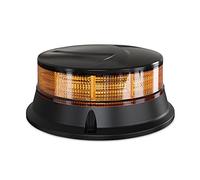 Agrieyes Amber Beacon Light 4.2Inch, Flashing Safety Warning Lights Permanent/Magnet Mount (Amber, Screw)