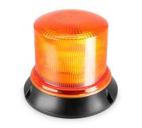 Agrieyes Amber Beacon Light 5.1Inches, LED Safety Warning Lights for Trucks, 8 Modes Flashing Emergency Strobe Lights for Caution Hazard Trailer Snow Plow Postal Car Bus Vehicles, IP67 Waterproof