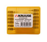 Agrihealth Needles Luer 19g x 3/8" - Pack of 12